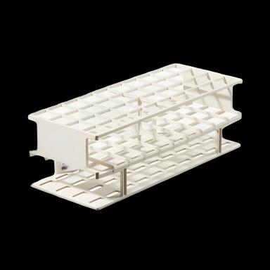 Nalgene Unwire 40-Place Test Tube Rack for 20mm Tubes - Durable Acetal Plastic