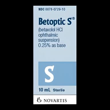 Betoptic® S Betaxolol HCl 0.25% Drops Bottle 10 mL