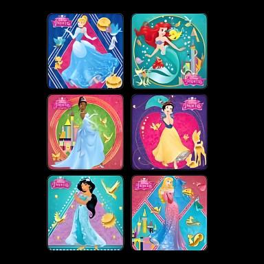 Disney® Princesses Glitter Stickers, 75/Roll - Pediatric Patient Rewards