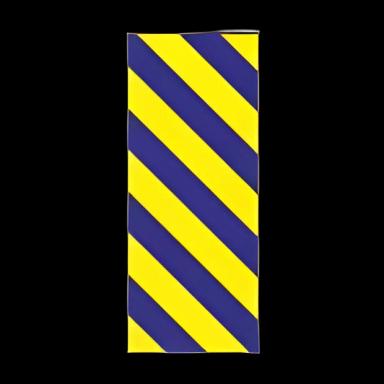 Key Surgical® Blank Label Tape in Purple/Yellow Vinyl for Instrument Identification
