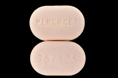 Percocet® Oxycodone HCl / Acetaminophen 7.5 mg - 325 mg Tablet Bottle 100 Tablets CII