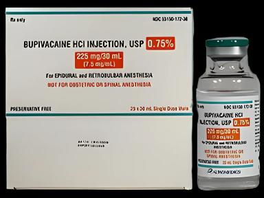 Bupivacaine HCl, Preservative Free 0.75%, 7.5 mg / mL Injection Single-Dose Vial 30 mL - 55150017230