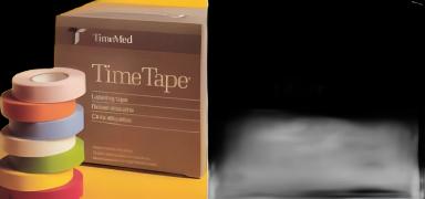 Blank Label Tape Time® Multipurpose Label Gray Vinyl 1/2 X 500 Inch