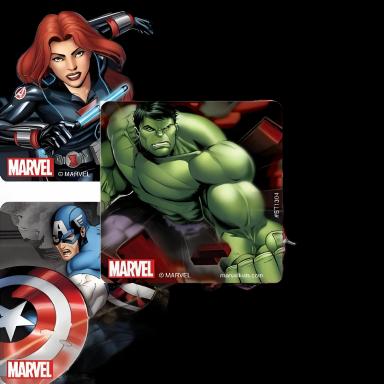 SmileMakers® Avengers Classic 2-1/2 Inch Stickers for Pediatric Reward - 100 per Roll