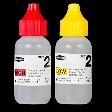 Drugs of Abuse Urinalysis Control Set with Ethanol Levels by Abbott Rapid Diagnostics