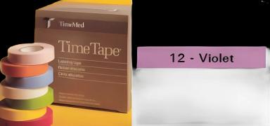 Blank Label Tape Time® Multipurpose Label Violet Vinyl 1/2 X 500 Inch