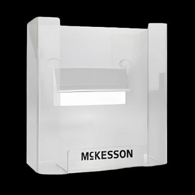 Glove Box Holder McKesson Horizontal or Vertical Mounted 3-Box Capacity Clear 3-1/8 X 10-1/4 X 15-1/4 Inch Plastic