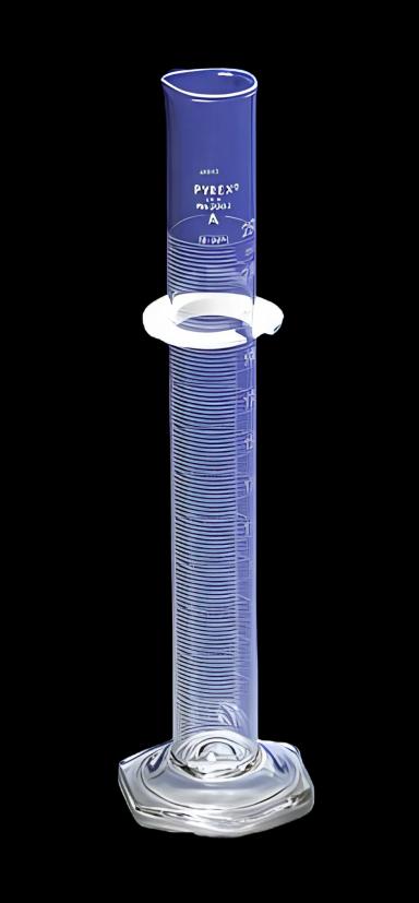 Pyrex™ Class A Borosilicate Glass Graduated Cylinder 2,000 mL