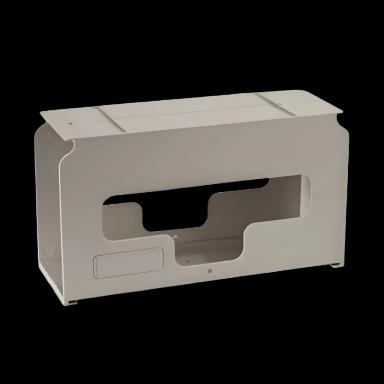 Glove Box Holder SharpSafety™In-Room™ Horizontal or Vertical Mounted 1-Box Capacity Beige 4-1/2 X 6-3/4 X 12 Inch Plastic