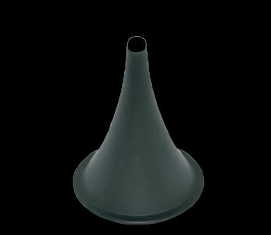 Ear Speculum Tip Oval Tip Ebonized 6 mm Reusable - BR44-04060