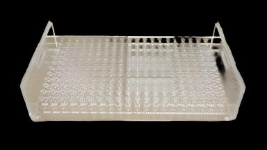 Mitchell Plastics 240-Place Acrylic Test Tube Rack for 16mm Tubes