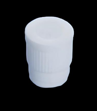 LDPE Push Cap White for 16-17mm Diameter Tubes - NonSterile