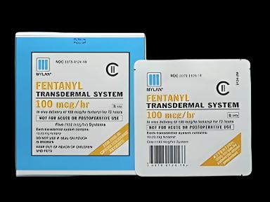 Fentanyl 100 mcg / Hour Patch Pouch 5 Patches CII - 00378912498