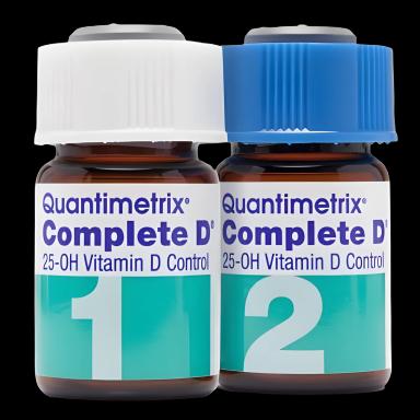 Quantimetrix Complete D® Vitamin D (25-OH) Control Set - Level 1, 2 4x3 mL
