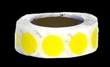 Lime Green Vinyl Alert Code Dot Labels, 3/4" Diameter - First Healthcare Products