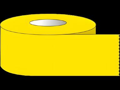 Blank Label Tape Multipurpose Label Yellow 1/2 X 500 Inch