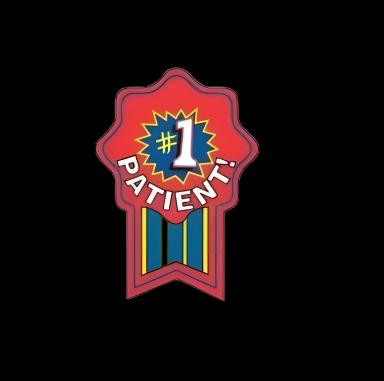 PDC® 250-Pack 2-Inch Red Pediatric Reward Stickers for Medical Visits