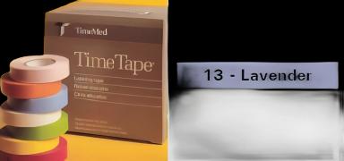 Blank Label Tape Time® Multipurpose Label Lavender Vinyl 1/2 X 500 Inch