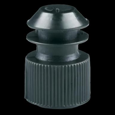 McKesson Polyethylene Flange Plug Caps 16mm - NonSterile for Laboratory Use