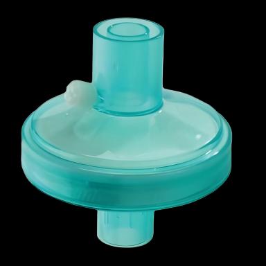 Heat and Moisture Exchanger with Filter Hygrobac™ 33.3 mg H2O / L2 = Vt 500 mL 1.0 cm H2O @ 30 LPM