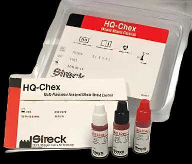 Control Set HQ-Chex® Blood Glucose / Hemoglobin Low Level / High Level 6 X 2.5 mL