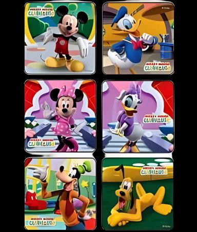 Disney® 75 per Pack Mickey Mouse Clubhouse Sticker 2-1/2 Inch