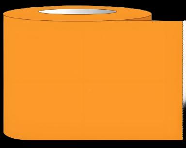Shamrock Multipurpose Orange Label Tape 1/2 X 60 Inch - For Lab & Medical Use