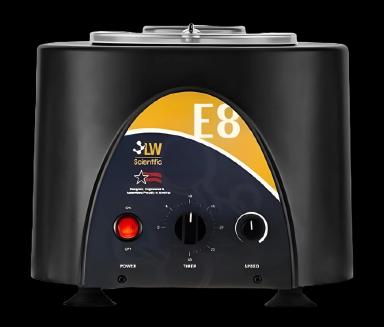 Centrifuge E8 Portafuge with 8 Place Fixed Angle Rotor - 3,500 RPM for Laboratory Use