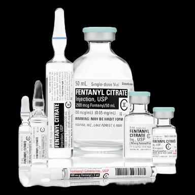 Fentanyl Citrate, Preservative Free 50 mcg / mL Injection Vial 20 mL CII